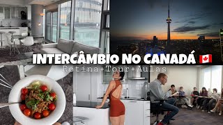 VLOG |UM DIA NO MEU INTERCÂMBIO EM TORONTO! 🇨🇦 (rotina, estudos KAPLAN, passeio e tour)