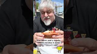 Tasting Lobster Rolls at Lobster Hut -- Milford, CT