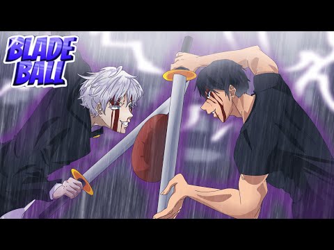 Becoming GOJO in BLADE BALL using INFINITY... (Funny Moments)