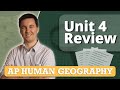 Key Concepts in AP Human Geography Unit 4