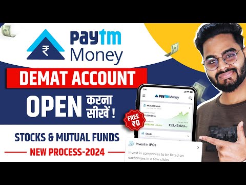 Paytm Money Demat Account Opening 2024 | Paytm Money Account Kaise Banaye |Demat Account Kaise Khole