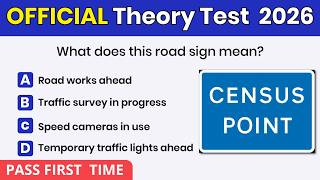 Theory Test 2026 UK | DVSA Official style Question | Pass First Time