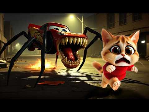 EPIC ESCAPE From McQueen HEAD EATER | Ai Cat Story