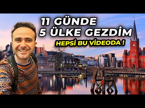 11 Günde 5 Ülke Gezdim - İşte Britanya Turu Böyle Planlanır !!!