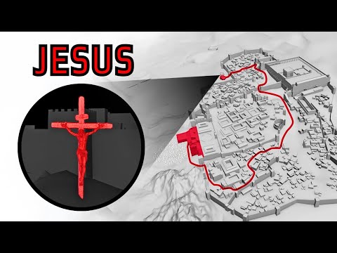 Last 24 Hours of Jesus' Life, Mapped