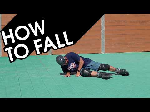 HOW TO FALL SAFELY ON SKATES (3 WAYS)
