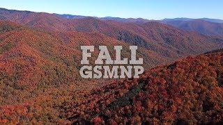 Smokies in the Fall Drone Footage