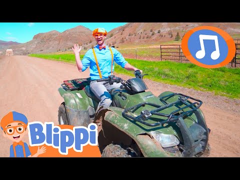 Quad Bike Adventures | Blippi Songs｜Kids Songs｜Trucks for Kids