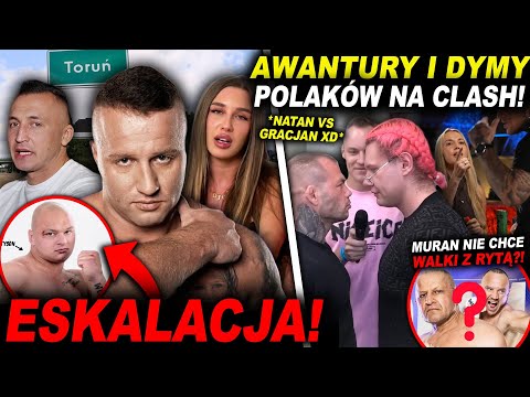 DENIS UDERZA W TYSONA A SZACHTA W SANDRE! (CLASH MMA, MARCOŃ, SCHREIBER, MURAŃSKI, SZALONY)