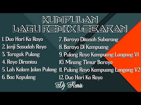 DJ VIRAL SPESIAL LEBARAN || DUO HARI KA RAYO X JANJI SASUDAH RAYO || DJ MINANG NONSTOP FULL BASS