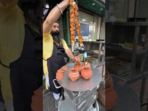 Sardar Ji Special Handi Tandoori Chaap 😳😱 #shorts #viralshort