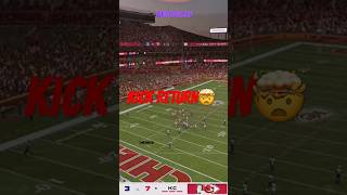 Kick Return!!! Ran it back for a TOUCHDOWN! #foryou #nfl #music #gaming #madden26 #football #shorts