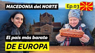 MACEDONIA del NORTE, el PAÍS más BARATO de EUROPA | Skopje + Ohrid