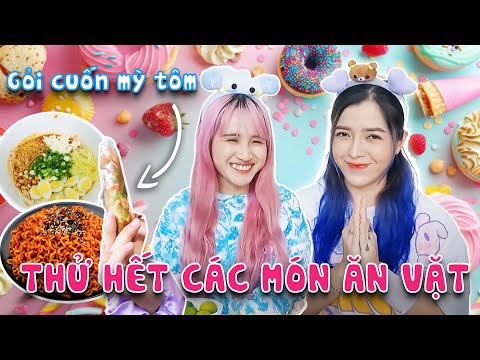 Gỏi Cuốn Mỳ Tôm Bá Đạo Linh Barbie Vê Vê I Linh Vyy Official