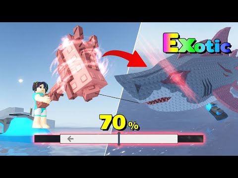 ผมใช้เบ็ด คอนโทรลบาร์ ใหญ่สุด!! จับปลาระดับ Exotic : Roblox Fisch