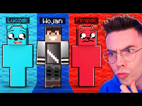 KOLOROWY CHOWANY Z LUCZEK I PIMPEK w Minecraft!