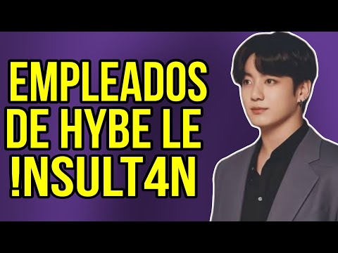 ‼️ARMY URGENTE🔴 Empleados de HYBE se BURLAN de JUNGKOOK y le !NSULT4N‼️