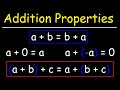 Properties of Addition and Their Applications