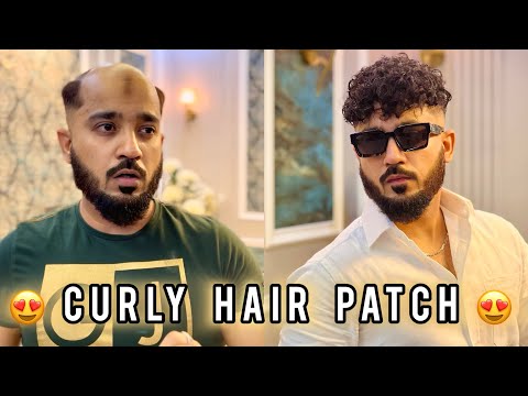 Permanent Hair Patch Delhi | Curly Hair Patch Mens | Call Us : 9650914665