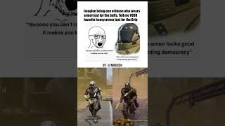 YOUR FAVORITE ARMOR IN HELLDAVERS 2
