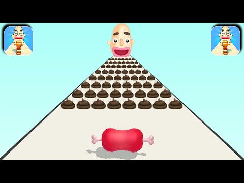 Satisfying Mobile Games LEVEL UP Playing 1001 Tiktok Video Lick Runner, Pancake Run WWCZ66