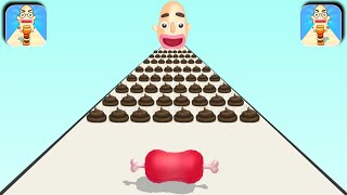 Satisfying Mobile Games LEVEL UP Playing 1001 Tiktok Video Lick Runner, Pancake Run WWCZ66