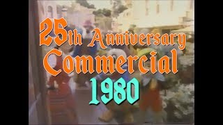 1980  - 25th Anniversary Disneyland Commercial "Family Reunion"