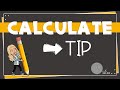 Understanding Tips and Total Bill Calculation