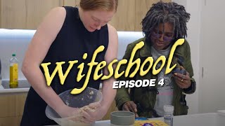 Pearl LEARNS TO Knead Bread | Wifeschool E04