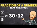 Finding Fractions of Numbers