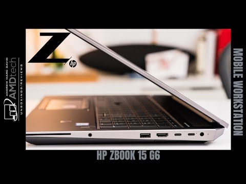 (ENGLISH) HP ZBook 15 G6 Unboxing & Review: Mobile Workstation Powerhouse!