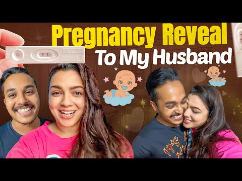 Pregnancy Reveal Surprise to my Husband | Husband's reaction to my Pregnancy Reveal Surprise |