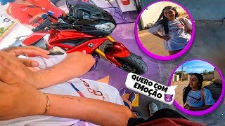 PIÃO DE TRACER 900 COM A AMIGA NA GARUPA 🔥