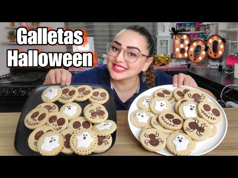 Receta Facil de Galletas para Halloween 👻