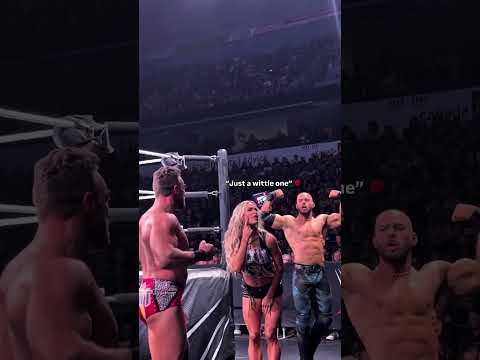 LA Knight went after Austin Theory then MAXXINE got involved