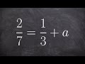 Understanding Fractions and Equations