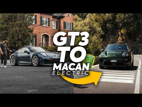 Switching my Porsche 911 GT3 to a Macan 4S Electric for a week!