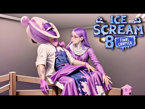 Ice Scream 8 True Ending But In Anime