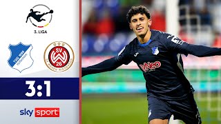 Hoffenheim gewinnt Verfolgerduell! | TSG Hoffenheim II - SV Wehen-Wiesbaden | Highlights - 3. Liga