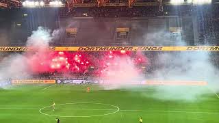 Borussia Dortmund II vs. Rot Weiß Essen // Pyro der Essener