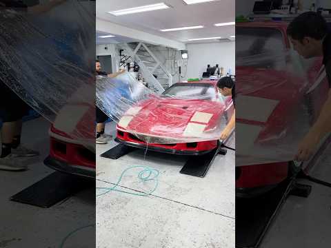 Ferrari F40 PPF install 🛡️