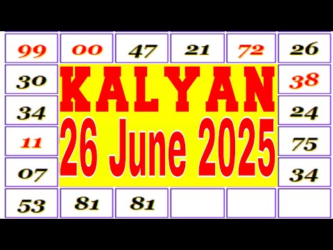 26 June 2025