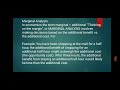 Opportunity Cost and Marginal Analysis