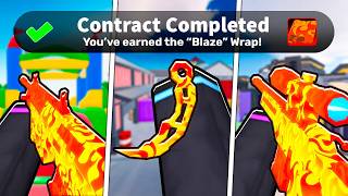 The BLAZE WRAP LOADOUT CHALLENGE in Roblox Rivals!