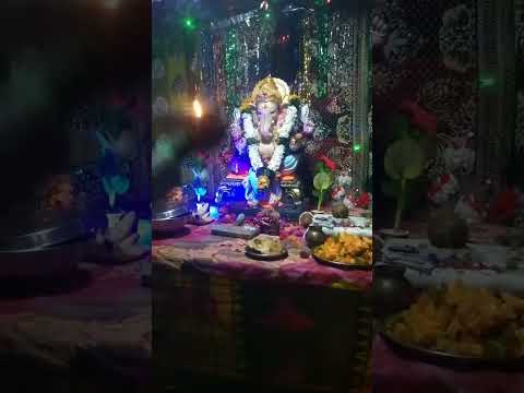 गणेश भगवान की आरती की हाइलाइट 0:00 से 1:18 तक