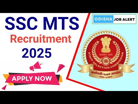 SSC MTS Recruitment 2025 – Apply For Multi Tasking Staff & Havaldar