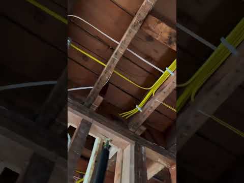 WOW CLEAN ELECTRICAL WORK! Did they use a laser?#oddlysatisfying
