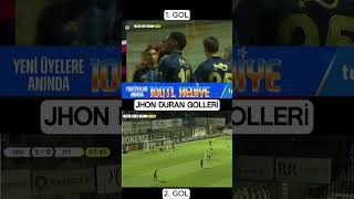 JHON DURAN'DAN 2 GOLLE BAŞLANGIÇ... #fenerbahçe #jhonduran #sondakika #öneçıkar #shortvideo #shorts