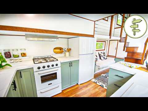 Stunning Tiny House with THE BEST Kitchen & Loft Design – FULL TOUR