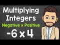 Multiplying Negative and Positive Integers